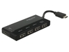 DeLOCK Externer USB Hub USB Type-C zu USB Type-A / USB Type-C PD