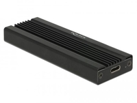 DeLOCK Externes Gehäuse für M.2 NVMe PCIe SSD mit SuperSpeed USB 10 Gbps (USB 3.1 Gen 2) USB Type-C™ Buchse