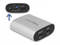 Delock HDMI HD Audio Extractor 4K 60 Hz zu HDMI mit eARC