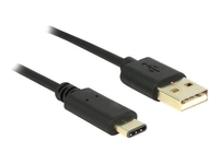 Delock Kabel USB 2.0 Typ-A Stecker > USB Type-C™ 2.0 Stecker 2, 0 m schwarz