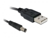 DeLOCK Kabel USB Typ-A zu DC Stecker 1m