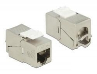 Delock Keystone Modul RJ45 Buchse (Set: 24 Stück)