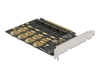 DeLOCK PCI Express x16 Karte zu NVMe M.2 Key M