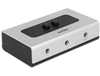 DeLOCK Umschalter Klinke 3, 5 mm 2 Port manuell bidirektional
