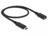 DeLOCK Verlängerungskabel SuperSpeed USB-C 0, 5m