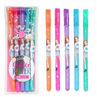 DEPESCHE Gelschreiber Glitter Roller TOPModel 5St. 0.6 mm Mehrfarbig