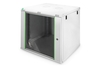 Digitus 12HE 19"-Wandgehäuse Dynamic Basic Serie RAL 7035 grau