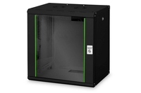Digitus 12HE 19"-Wandgehäuse Unique Serie RAL 9005 schwarz