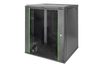 Digitus 16HE 19"-Wandgehäuse Dynamic Basic Serie RAL 9005 schwarz