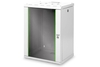 Digitus 16HE 19"-Wandgehäuse Unique Serie RAL 7035 grau