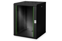 Digitus 16HE 19"-Wandgehäuse Unique Serie RAL 9005 schwarz