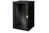 Digitus 20HE 19"-Wandgehäuse Unique Serie RAL 9005 schwarz