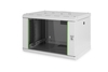 Digitus 7HE 19"-Wandgehäuse Unique Serie RAL 7035 grau