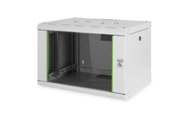 Digitus 7HE 19"-Wandgehäuse Unique Serie RAL 7035 grau