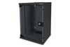 Digitus 9HE 10"-Wandgehäuse RAL 9005 schwarz