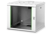 Digitus 9HE 19"-Wandgehäuse Unique Serie RAL 7035 grau