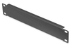 Digitus Blindabdeckplatte 10"-Schränke 1HE RAL9005 schwarz (DN-10-BPN-01-B)