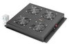 Digitus Dachlüftermodule für 19" Unique- und Dynamic Basic Schränke 2 Lüfter RAL9005 schwarz (DN-19 FAN-4-B-N)
