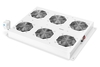 Digitus Dachlüftermodule für 19" Unique Schränke 6 Lüfter RAL7035 grau (DN-19 FAN-6-SRV)