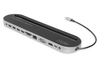 DIGITUS Docking Station 12-Port USB Type-C™ grau