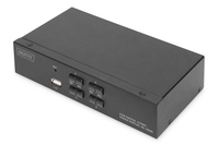 DIGITUS DS-12880 - KVM-/Audio-/USB-Switch - 4 x KVM port(s)