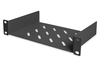 Digitus Fachboden 10"-Schränke festeinbau 1HE RAL9005 schwarz (DN-10-TRAY-1-B)