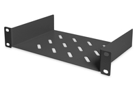 Digitus Fachboden 10"-Schränke festeinbau 1HE RAL9005 schwarz (DN-10-TRAY-1-B)