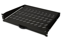 Digitus Fachboden 19"-Schränke ausziehbar ab 450mm Tiefe bis 30kg 2HE RAL9005 schwarz