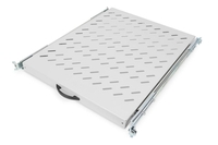 Digitus Fachboden 19"-Schränke ausziehbar ab 800mm Tiefe bis 25kg 1HE RAL7035 grau