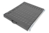 Digitus Fachboden 19"-Schränke ausziehbar ab 800mm Tiefe bis 25kg 1HE RAL9005 schwarz