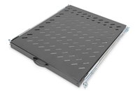 Digitus Fachboden 19"-Schränke ausziehbar ab 800mm Tiefe bis 25kg 1HE RAL9005 schwarz