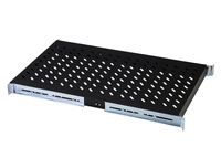 Digitus Fachboden 19"-Schränke festeinbau ab 1.000mm Tiefe bis 100kg 1HE RAL9005 schwarz
