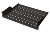 Digitus Fachboden 19"-Schränke festeinbau ab 450mm Tiefe bis 25kg 2HE RAL9005 schwarz (DN-19 TRAY-2-SW)