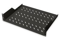 Digitus Fachboden 19"-Schränke festeinbau ab 450mm Tiefe bis 25kg 2HE RAL9005 schwarz (DN-19 TRAY-2-SW)