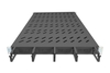 Digitus Fachboden 19"-Schränke festeinbau für 1.000mm Tiefe bis 120kg 1HE inkl. Kabelmanagement RAL9005 schwarz DN-97685