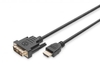 DIGITUS HDMI-Adapterkabel - HDMI / DVI 2m