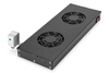 Digitus Lüftermodule für 19"-Schränke 2 Lüfter RAL9005 schwarz