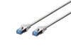 DIGITUS Patch-Kabel RJ-45 (M) zu RJ-45 (M) 0.25 m Kupfer F/UTP Cat 5e grau (DK-1521-0025)
