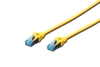 DIGITUS Patch-Kabel RJ-45 (M) zu RJ-45 (M) 10m Kupfer SF/UTP Cat 5e gelb (DK-1531-100/Y)