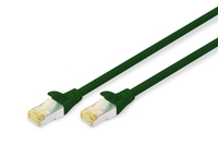 DIGITUS Patch-Kabel RJ-45 (M) zu RJ-45 (M) 1m Kupfer S/FTP Cat 6a grün (DK-1644-A-010/G)