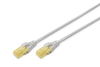 DIGITUS Patch-Kabel RJ-45 (M) zu RJ-45 (M) 1m Kupfer U/UTP Cat 6a grau (DK-1613-A-010)