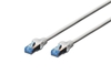 DIGITUS Patch-Kabel RJ-45 (M) zu RJ-45 (M) 7m CCA F/UTP Cat 5e grau (DK-1522-070)