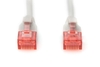 DIGITUS Patch-Kabel Slim RJ-45 (M) zu RJ-45 (M) 4m Kupfer U/UTP Cat 6 grau (DK-1617-040S)