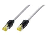 DIGITUS Professional - Patch-Kabel - RJ-45 (M) bis RJ-45 (M) 1 m - SFTP,  PiMF - CAT 6a - geschirmt,  halogenfrei - Grau