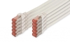 DIGITUS Professional CAT 6 S/FTP Patch-Kabel 5m RJ-45 (M) 10er Pack Weiß