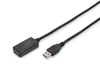 DIGITUS USB 3.0 aktives Verlängerungskabel - USB Typ-A Stecker/USB Typ-B Buchse - 5 m DA-73104