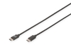 DIGITUS USB Type-C Anschlusskabel,  Type-C 3A,  480MB,  Version 2m schwarz
