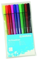 DONAU Fineliner 0.4 mm Mehrfarbig