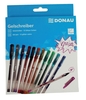 DONAU Gelschreiber Donau Gelstifte Glitzer 12 St 1.0 mm Mehrfarbig