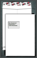 dots Faltentaschen Dots Faltenvers. 2cm C4 m.F. DIN C4 extraweiß